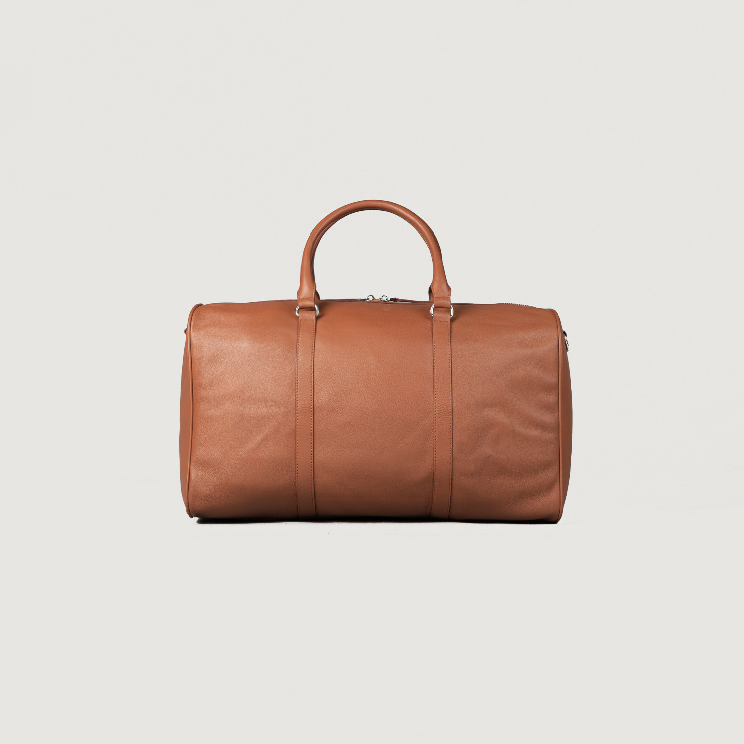 The Darrio Brown Leather Duffle Bag For Men & Women The Jacket Maker
