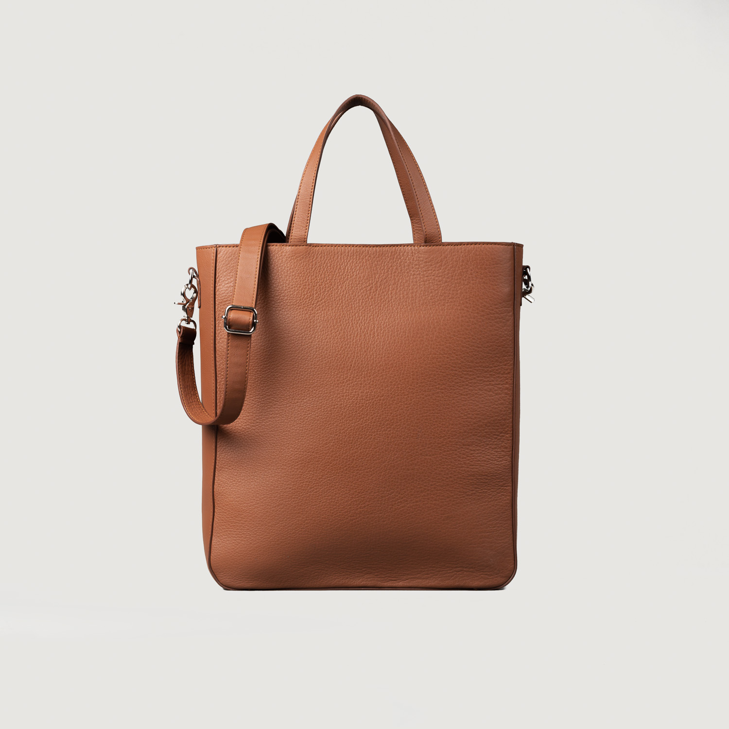 Brown Liverpool Street Leather Tote Bag - TK Maxx UK