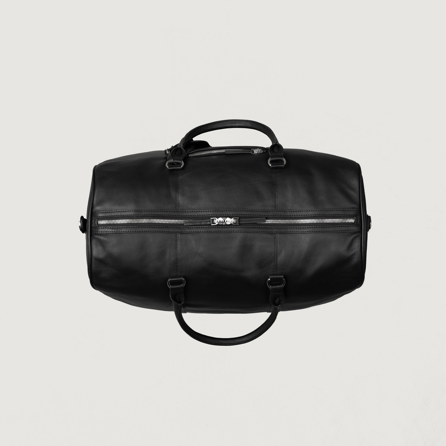 The Darrio Brown Leather Duffle Bag