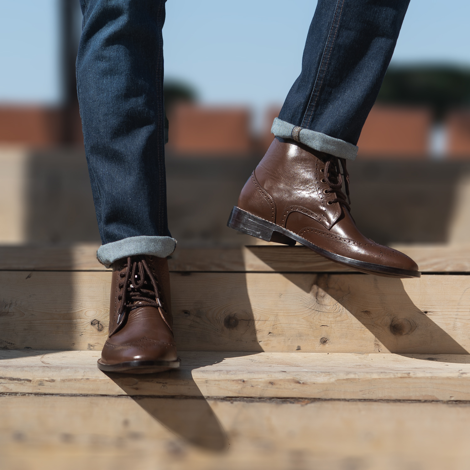 Wingtip Boots Casual Boots To Wear With Jeans Gerard Wingtip