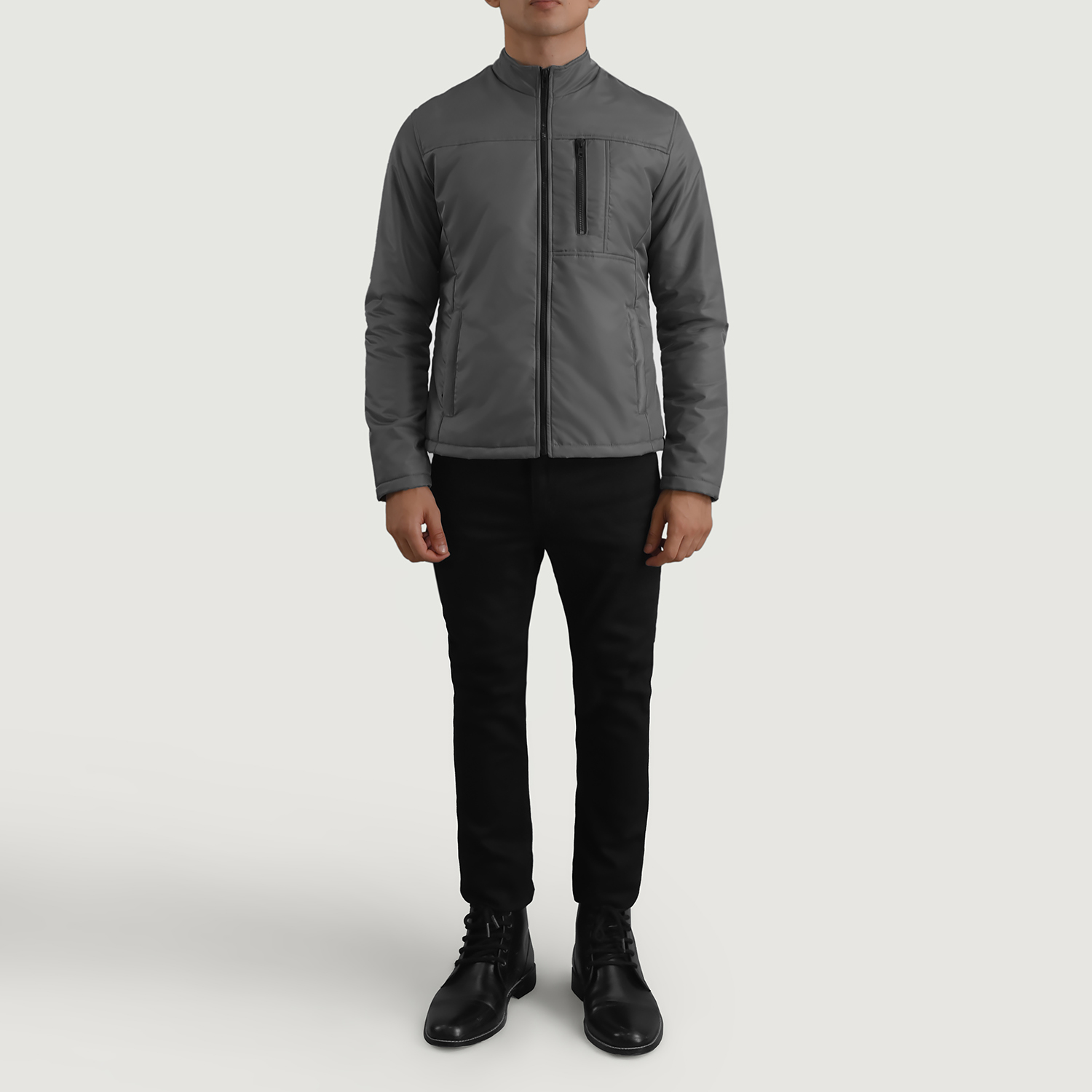 Elliot Grey Lightweight Jacket For Men The Jacket Maker