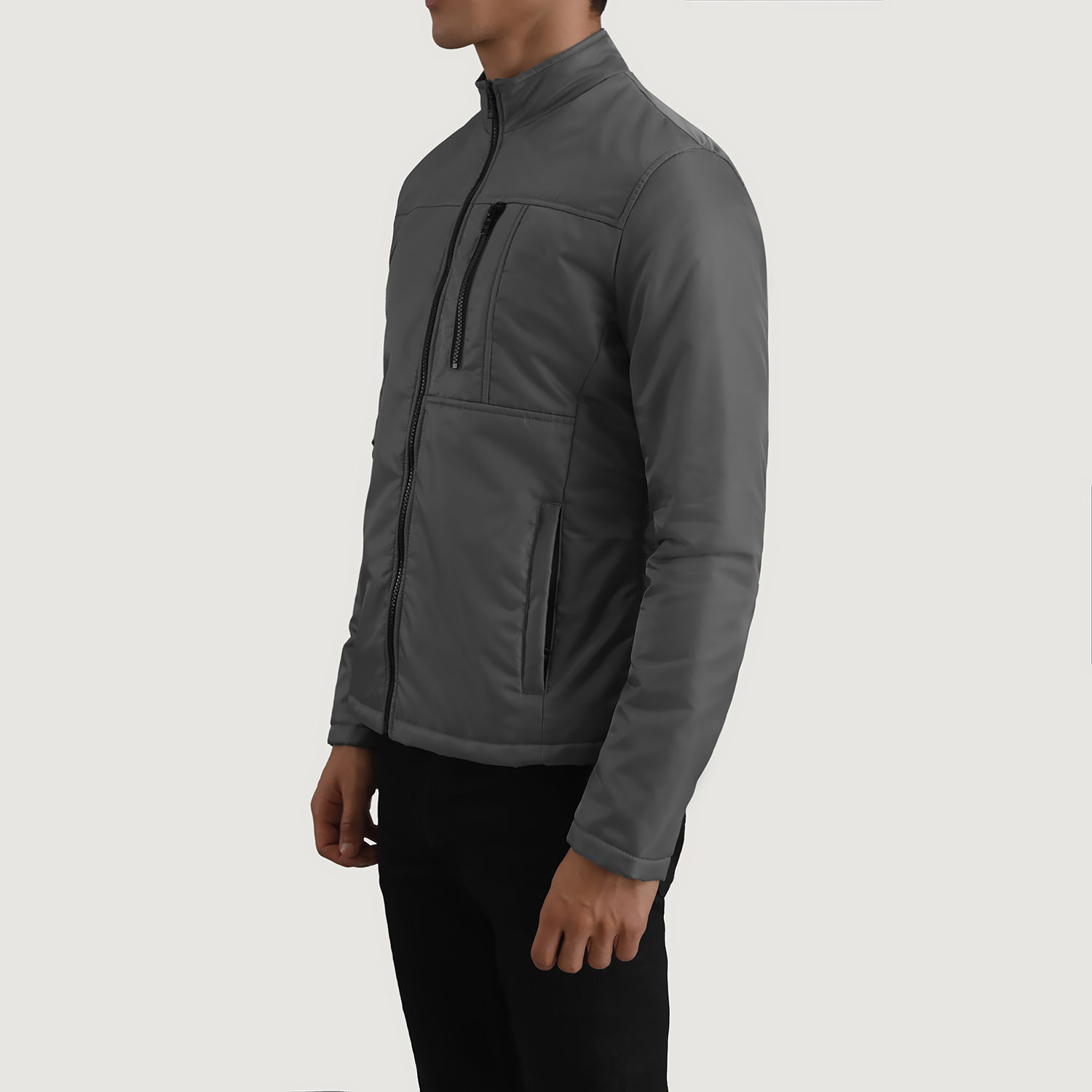 Elliot Grey Lightweight Jacket For Men The Jacket Maker