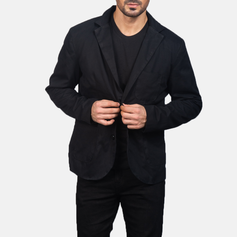 Men's Black Blazer