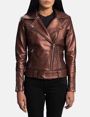 Western Clothing Women Faux Leather Jackets Fashion Faux Leather