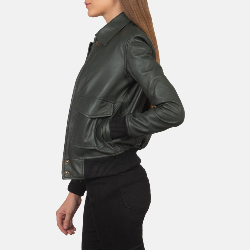 Green A2 Leather Jackets For Men & Women Buy Men's & Women's Green A2